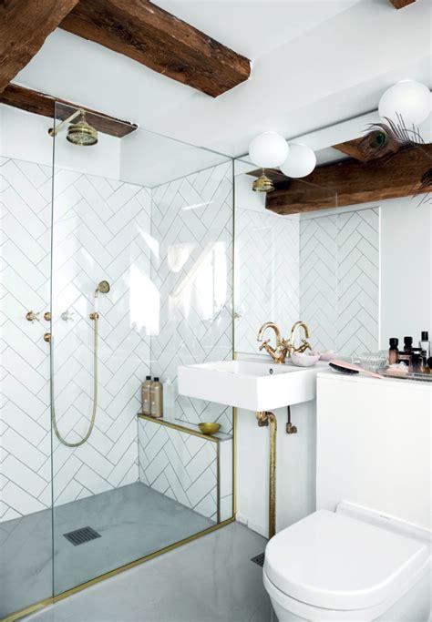 gold bathroom inspiration.